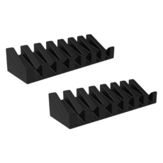 長盤式肥皂盒, 2個, 黑色