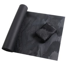 세븐집 종이완충재 버블 크라프트 포장지 30cm x 30m, 블랙, 1개