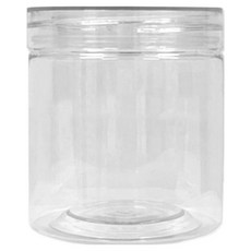 Inp 透明圓形多用途PET甜點盒 大 8.5 x 8.5 cm, 1入, 10個