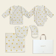 BABY&I 嬰幼兒四季肚衣 + 連身衣 + 包巾 + 圍兜 + 帽子禮盒組