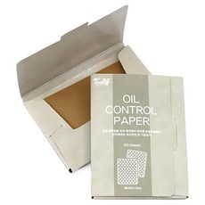 Toolif 頂級麻質吸油麵紙, 2個, 100入