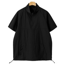 M.N.C 男女通用防風套裝短袖連帽外套 MDST039HS