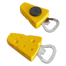 비투윈 심플 병따개 치즈, 혼합색상, 2개