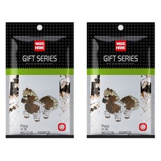 와이즈호크 포니 나노블럭 C19wh, 혼합색상, 2개