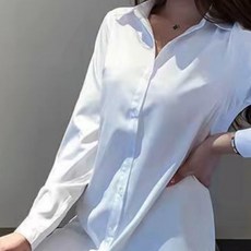 구디프 여성용 유니크 빈티지 루즈핏 체크 셔츠