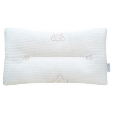 EmonG 嬰幼兒用Duralon涼感純棉雙面枕, 小熊