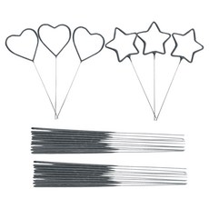 감성 불멍 스파클라 스틱형 20p + 하트 3p + 별 3p 세트, 1세트