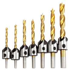 vavelop 木工用鍍鈦雙層鑽頭7件組, 1套
