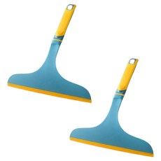 Taminayo 浴室除水清潔短柄刮水器, 2個, 藍色