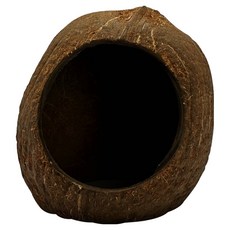 펫츠핸들러 실론 코코넛 쉘 원형입구 은신처 하우스, 1개