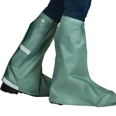 FAIRRAIN 飛銳 三度空間 速穿型高筒防雨鞋套 F-166A 羅勒綠