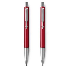PARKER 派克 Vector 新標準 CT 原子筆, 2個, 紅色