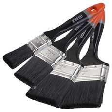 KSEIBI OON 高級款黑色硬毛油漆刷 4件組, 1套