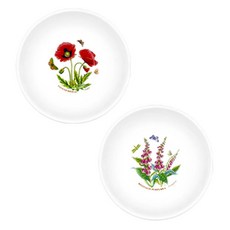 PORTmeIRION 波特玫琳恩 Botanic Garden草甸湯碗, 2個, 國旗, 隨機出貨