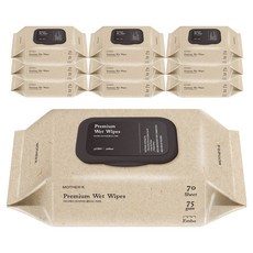 마더케이 프리미엄 물티슈 캡형, 75g, 70매, 10세트