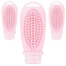 I&G Market 粉彩多用途容器 10ml, 淺粉紅色, 3個