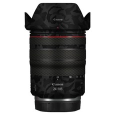 KOEM Canon RF 24-105 F4 L IS USM 鏡頭保護貼膜, 暗影黑, 1個