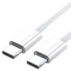 아이예스 C타입-C타입 60W PD 핸드폰 고속 충전 케이블, 1개