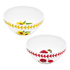 PORTmeIRION 波特玫琳恩 植物園 Meadow 沙拉碗 17.5 x 9 cm, 2個, 隨機出貨