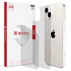 엑씨 자가복원 TPU 무광 지문방지 우레탄 휴대폰 외부 후면보호필름 2p 세트, 1세트