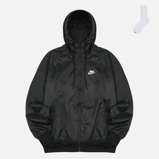 나이키 남성용 우븐 윈드러너 바람막이 자켓 DA0002 + 웰던 양말 세트