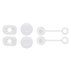 Riribing 30-40oz Stanley Quencher 防漏吸管蓋 3件組, 2套, 半透明