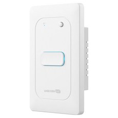 유니콘아이오티 1구 스마트 벽스위치 무선원격제어 자동불끄기 WIFI방식 TS-SW1, 1개