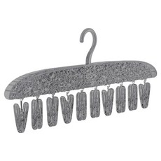 타미나요 고급 빨래집게, 투명 블랙, 1개