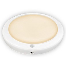 LED 방습 스마트 원형 센서등 15W, 화이트 + 전구색, 1개