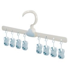 Taminayo 整潔曬衣夾, 藍色, 1個