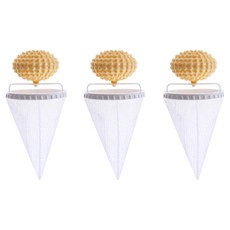 Taminayo 洗衣機清潔除塵除毛髮過濾網, 黃色, 3個