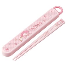 Skater 抗菌筷子 16.5cm + 筷盒組 ABS2AMAG, 1套, 三麗鷗 美樂蒂, 筷子+筷盒