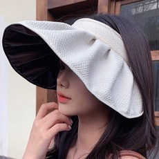 아뗄릭 여성용 아웃도어 버킷햇 챙이 넓은 선캡 10140