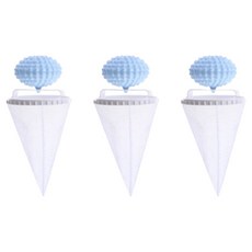 Taminayo 洗衣機清潔除塵除毛髮過濾網, 藍色, 3個