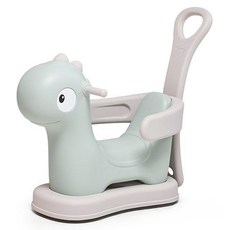 아이팜 아동용 파미 공룡 무소음 붕붕카, 모스그린, 1개