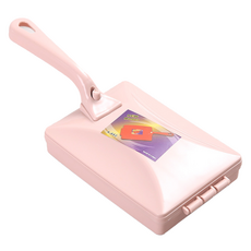 원온나인 침구 카페트 거실 청소 먼지 제거 브러쉬, 핑크, 1개