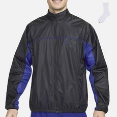 Nike 男款 Storm-FIT 跑步風衣外套 HF4633-010 + Welldone 襪子組