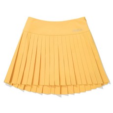 말본 여성용 베이직 잔 플리츠 미니 스커트