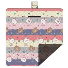 愛北鼻 超聲波野餐墊, 音樂兔兔熊 多色