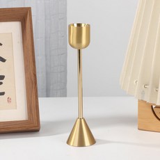 탑피아 특별한 향초 접시 캔들홀더 미디엄 4 x 13.5 cm