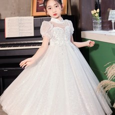 Bebemong Story 女童領口設計長版洋裝