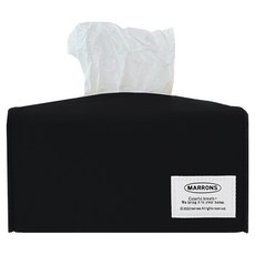 마롱즈 펠트 티슈 케이스, 블랙