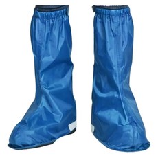 FAIRRAIN 飛銳 三度空間 速穿型高筒防雨鞋套, F-166A, 普魯士藍