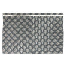 LASSLEY 蕾絲妮 日式棉麻門簾 冬之森林, 短(90 x 60cm)