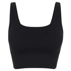 휠라 여성용 액티브 심리스 미들기장 브라탑 FI4ITG1043F