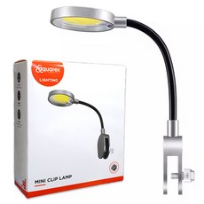 아쿠아렉스 고출력 COB LED 수족관 어항 걸이식 조명 LV301, 1개