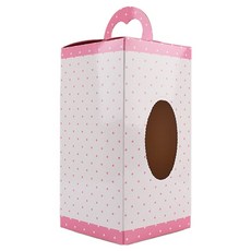 圓點手提盒 大, 20個, 混合顏色