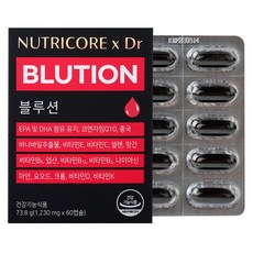 NUTRICORE Blution巴拿巴葉萃取膠囊, 60顆, 1盒