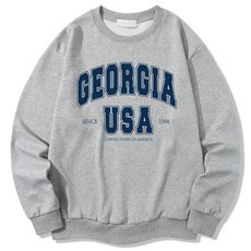 ILLUSO 男女通用 Georgia USA 柔軟特級雙面大學T