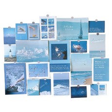 INART 牆面裝飾感性照片明信片20種組合, 藝術奏鳴曲, 1套